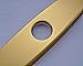 Bathroom Kitchen Faucet Sink Hole Cover Plate Deck Plate Gold Finish