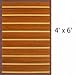 Bamboo Rug - Premier - 4' x 6' (Brown/Blonde) (4'H x 6'W x .25