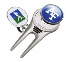 Air Force Academy Falcons Divot Tool Hat Clip With Golf Ball Marker Of 2)