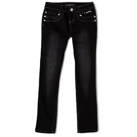 Baby Phat Girls 7-16 Twill Pant With Stones