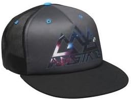 One Industries Mens Galactic Adjustable Snapback Hat Black One Size