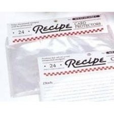 Recipe Card Protectors, 4