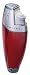 Colibri Talon II Red Lacquer / Translucent Red Wind-Resistant Lighter. The new Colibri Talon II lighter features: Reliable mechanism Oversized flame adjuster Wind-resistant SST ignition Single-action ignition Full Fuel level viewing Tank