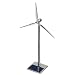 Solar Wind Turbine - Polished Aluminum
