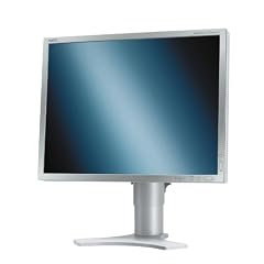 NEC LCD-2090 UXi 50,8 cm (20 Zoll) TFT LCD-Monitor (Kontrast 700:1, 8ms Reaktionszeit) silber/hellgrau