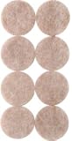 Self Adhesive Rigid Felt Pads 25mm diameter Pack of 5 sheets