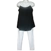 Black Baby Doll Maternity Tank