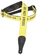 Levy's Sonic Art Printed Polyester Guitar Strap, Crime Scene