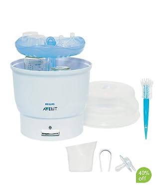 Philips AVENT Complete Express Electric Steam Steriliser - BPA Free