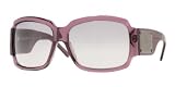 BURBERRY SUNGLASSES - BURBERRY 4034 3006/11 VIOLET TRANSPARENT PLASTIC SUNGLASSES