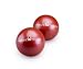 Natural Fitness Soft Weighted Balls - 4 lbs ea - Red Rock..Set of 2