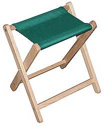 Folding Stool - Forest Green