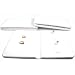 3 Ring Display Folders Jewelry Showcase Travel Fixtures