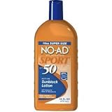 UPC 897640002200 product image for No-Ad 00220 Sport Sunscreen Lotion, 16-Ounce | upcitemdb.com