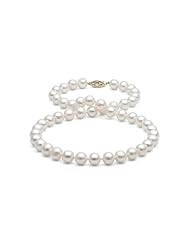 Freshwater Pearl Necklace: 7.0 - 8.0mm, 18" AA+