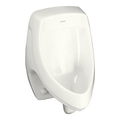 Kohler K-5016-ER-0 White Dexter Elongated Urinal with Rear Spud K-5016-ER
