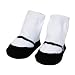 Baby : Babysocke BALLERINA mit antirutsch Sohle - schwarz/weiß