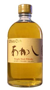 ホワイトオーク あかし　シングルモルト5年 500ml
