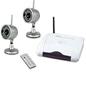 2 Security Colour Wireless Cameras Weatherproof with Night Vision