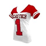 Texas Tech Red Raiders NCAA Womens Wingback Burnout Jersey