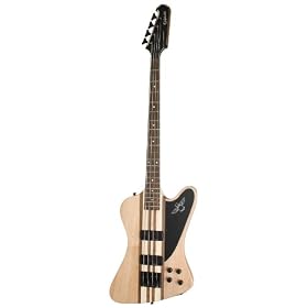 Epiphone Thunderbird PRO-IV Electric Bass Guitar, 4 Strings, Natural Oil