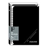 キョクトウ FOB 20穴スリムバインダー A5サイズ 表2・表3ポケット付 ブラック LN32K 2セットの画像