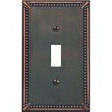 Jackson Deerfield #3001AZ Imp Bronze Single Toggle Plate