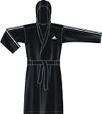 Adidas Herren Bademantel schwarz (black/white) V34709:M Reviews