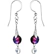 Handcrafted Crystal Zirconia Hollywood Glamour Earrings