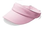 Beechfield Plain peaked sun / sports visor Pink