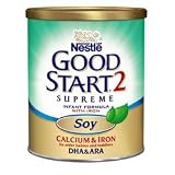 Nestle Good Start 2 Supreme DHA & ARA Soy Infant Formula with Iron, Powder - 12.9 Oz, 6 per pack