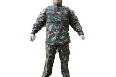 Mil イギリス軍 ブラッシュパターン DPM 迷彩服 戦闘服 上下セット ウッドランド 緑系 (L)