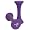 Tone Fitness Pair of Hourglass Shaped Dumbbells, 10-Pound