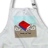 Books on Tape - BLACK Full Length Apron With Pockets 22w X 30l -...