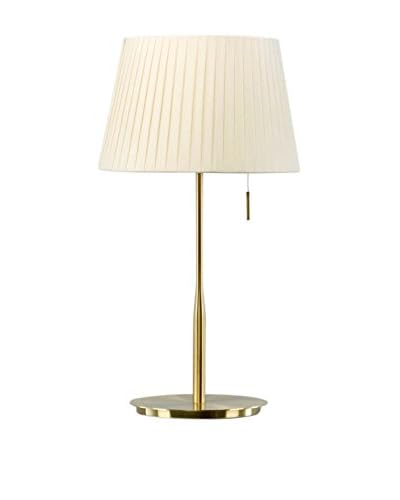 Natura Accent Lampada Da Tavolo Bianco/Dorato