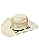 Twister Natural Straw Youth Black 2-Cord Hat L