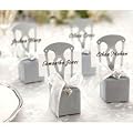 Kartonage Stuhl silber 1 St�ck - mit kleine Schachtel oder Box- f�r Gastgeschenke zum bef�llen uns Namensk�rtchen