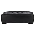 Kerry Rectangle Cocktail Ottoman - Brown