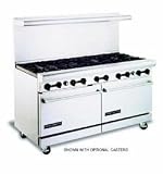 American Range 60in Gas 10 Burners & 2 Convection Ovens AR-10-CC