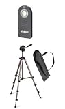 Nikon ML-L3 IR Wireless Remote Control for Nikon D40, D40x, D50 D60 D65 D70 D70s & D80 F65, Pronea S, Nuvis S, Lite Touch 110s, and 130 ED Digital SLR Cameras + Bower Deluxe 43 Travel Tripod