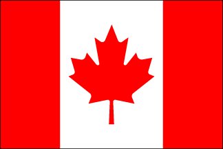 Canada 2' X 3' Flag