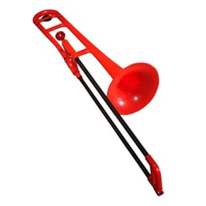 pBone Plastic Trombone Red