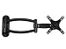 Platinum HD Mounts PA-1B Articulating Wall Mount for 10" to 23" Displays (Black)