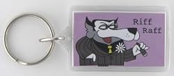 Underdog 'Riff Raff' Lucite Key Chain