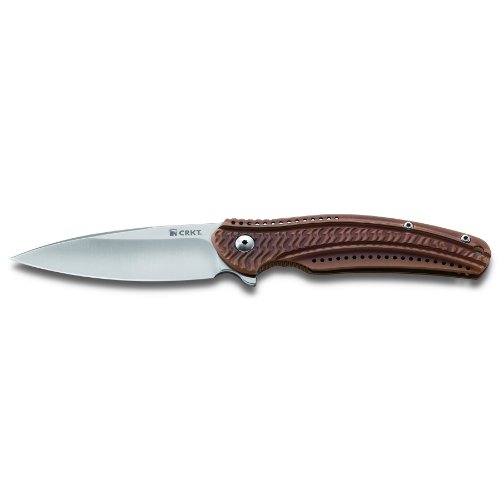 Columbia River Knife and Tool's K406BXP Ken Onion Ripple Razor Edge Bronze Knife Columbia River Knife and Tool's K406BXP Ken Onion Ripple Razor Edge Bronze Knife