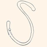 16 / 18 deluxe sterling silver chain