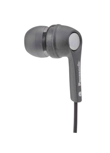 Panasonic RP HJE 240 E In Ear Kopfhörer (inkl. 3 Adapter in S,M,L) schwarz