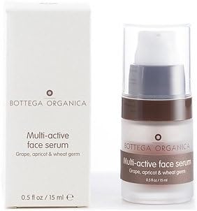 Multi-active Face Serum (Grape, Apricot & Wheat Germ) 0.5 oz by Bottega Organica