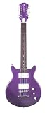 Luna Pandora Double Cutaway 12 String Acoustic Guitar, Violet