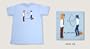 The Postal Service - Bow & Arrow T-Shirt (Lt Blue), Size: Large